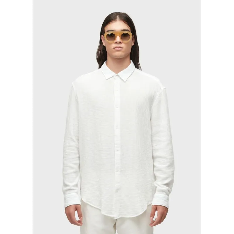 Camisa cotton wavy ml - branco - G