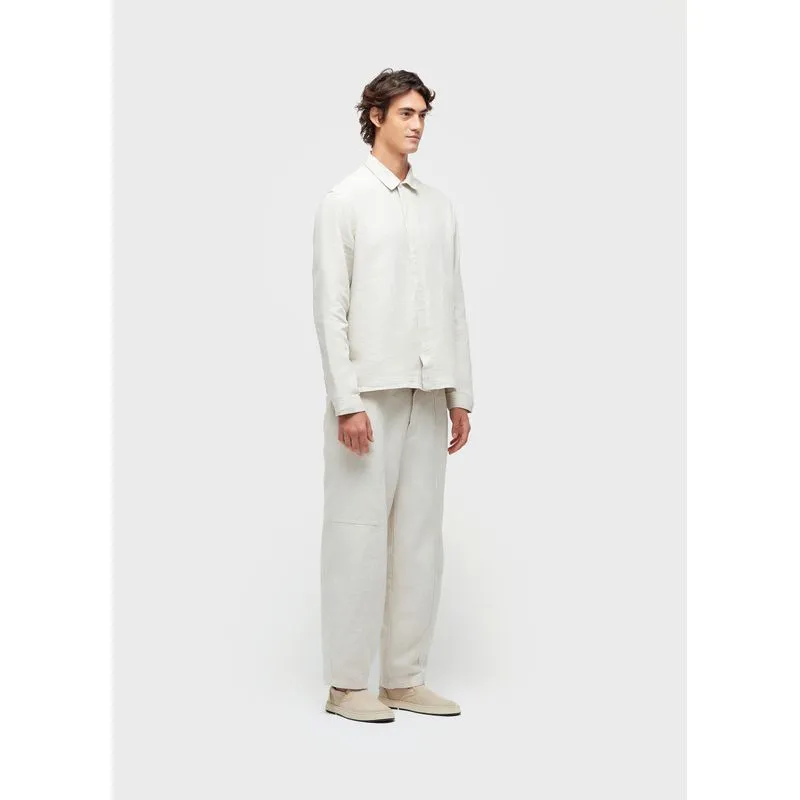 Overshirt linen rj - natural - G