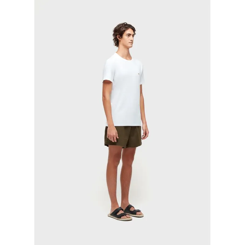 T-shirt soft used gold crown mc - branco - P