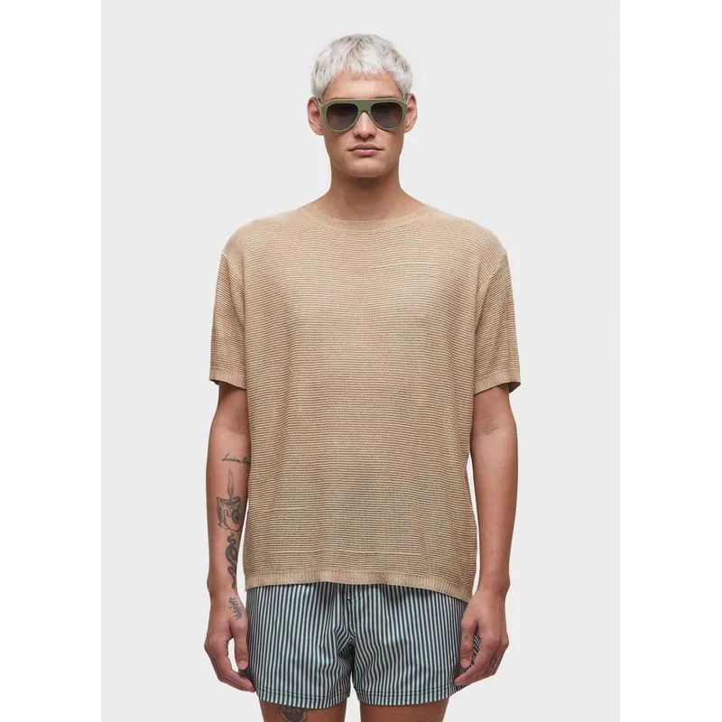 T-shirt tricot cork - natural - M