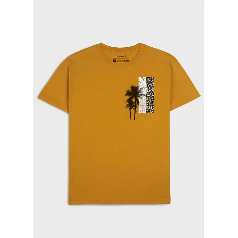 T-shirt vintage coqueiros mc - amarelo - G
