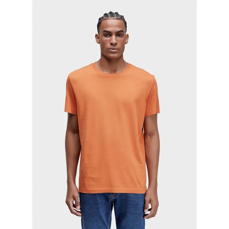 T-shirt color cotton mc - laranja - M