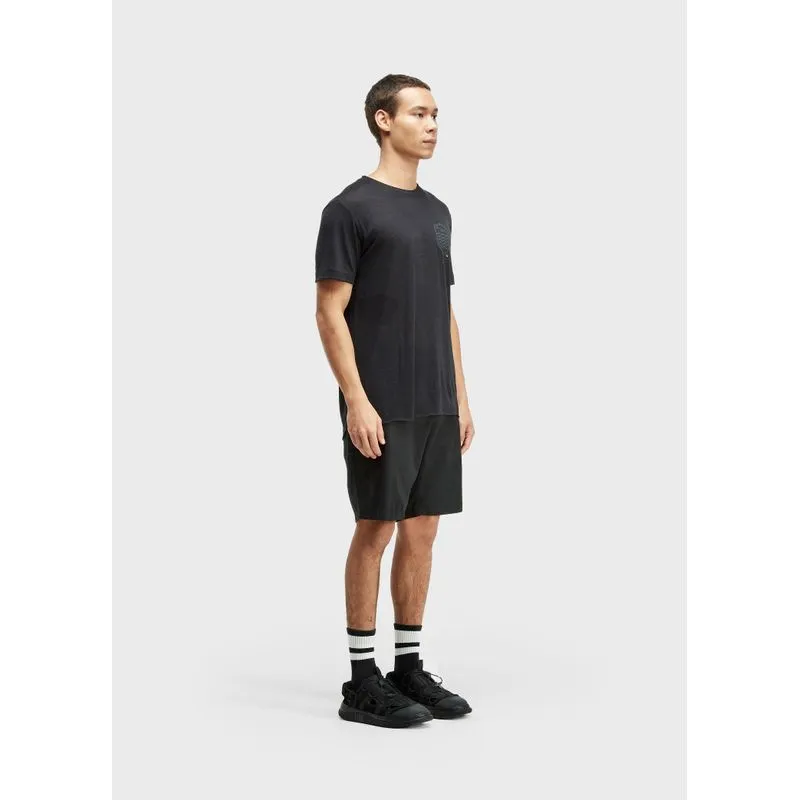 Bermuda alfaiataria basic linen - preto - 42