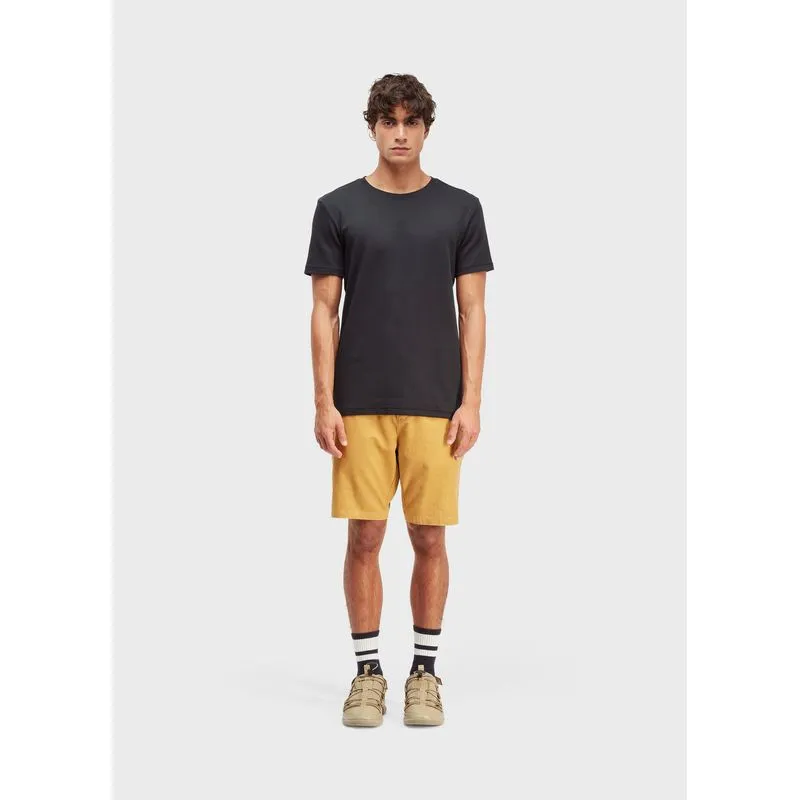 Bermuda alfaiataria basic linen - bege - 44