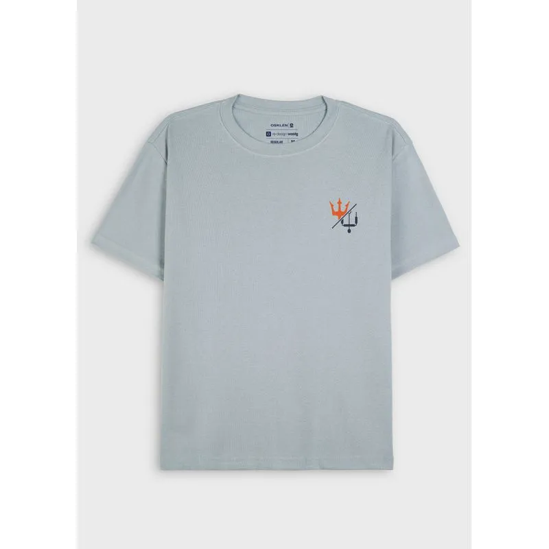 Big shirt kitesurf mc - azul - GG