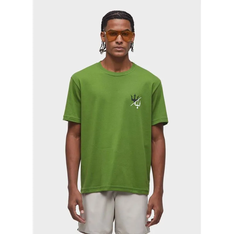 Big shirt kitesurf mc - verde - P