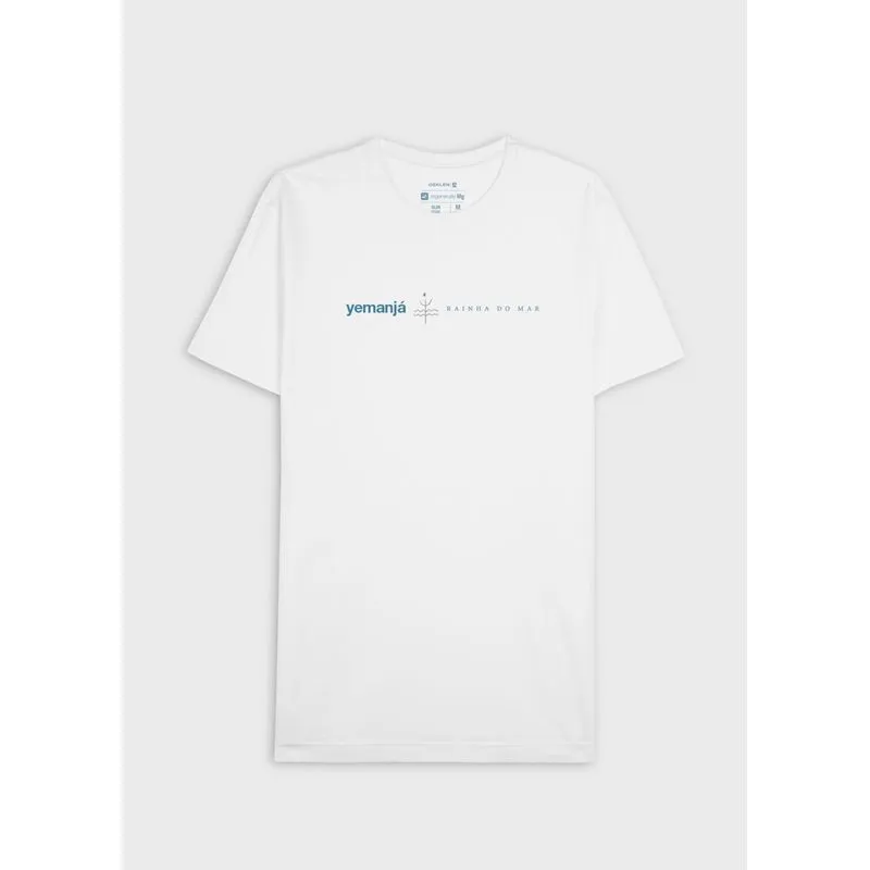 T-shirt stone yemanjá - branco - M
