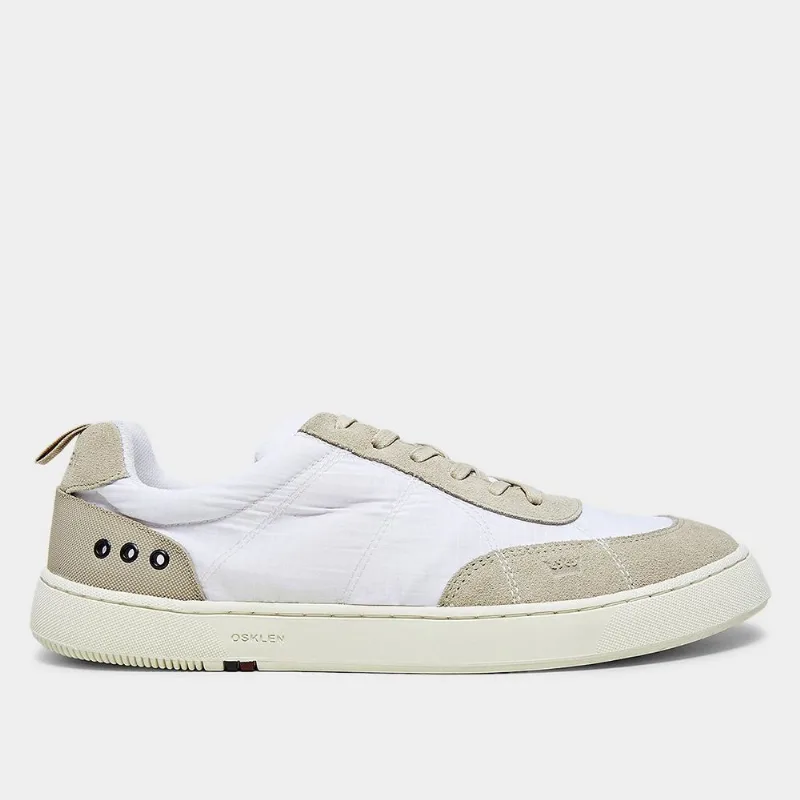 Tênis Osklen Soho Shift Sport Masculino - Masculino - Branco+Cinza
