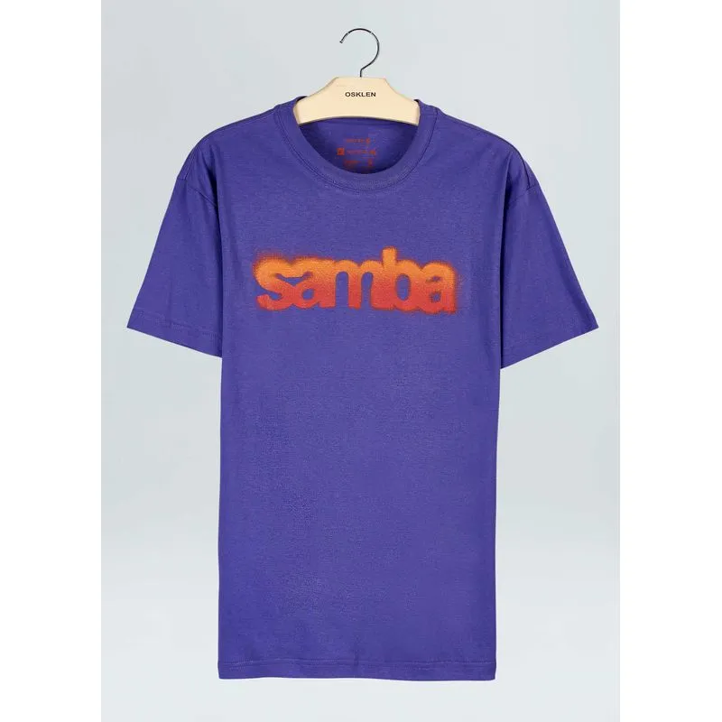 T-shirt vintage samba color - roxo - PP