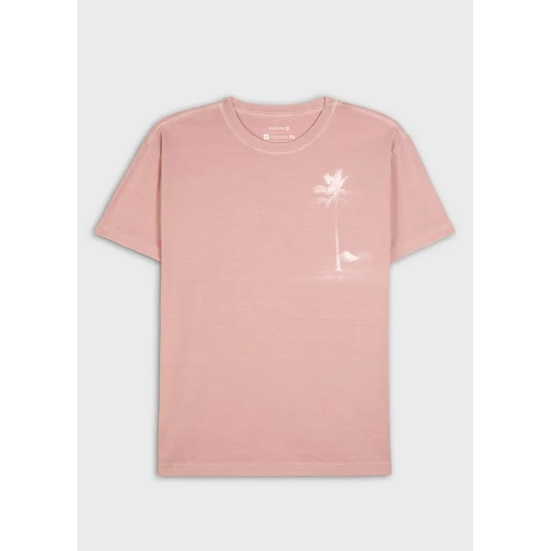 T-shirt stone rio postcard mc - rosa - GG