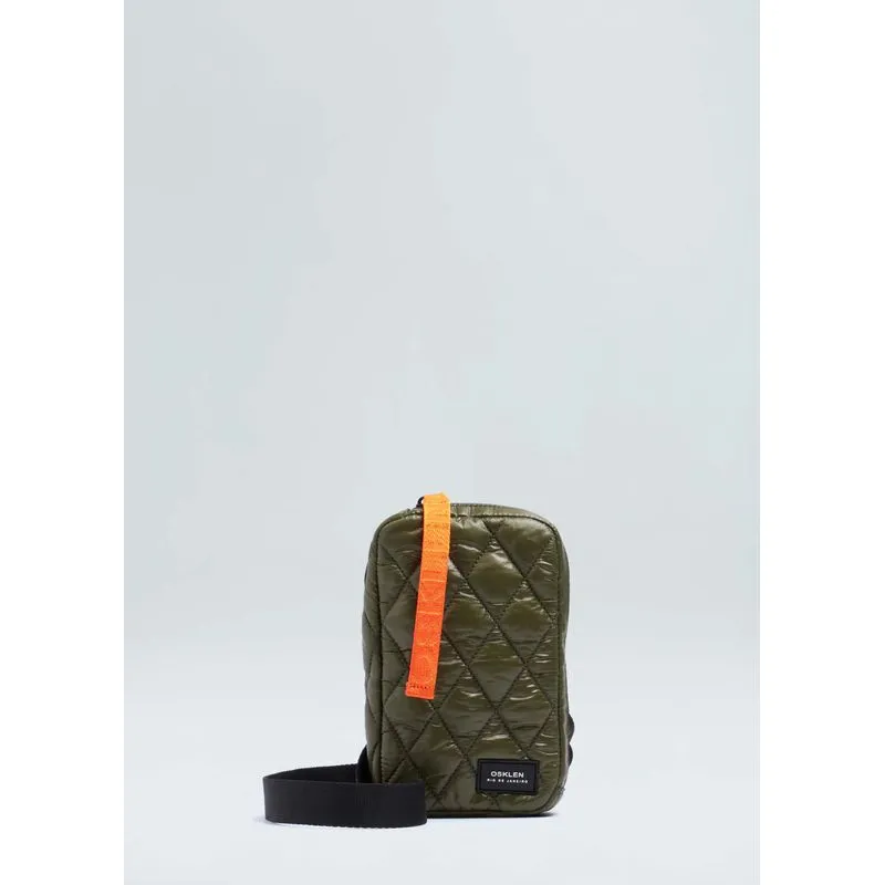 Bolsa porta celular matelassê Bolsa porta celular matelasse - verde forest - UN