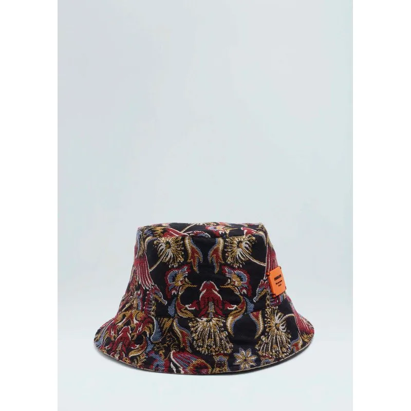 Chapéu bucket jacquard Chapeu bucket jacquard - preto - P