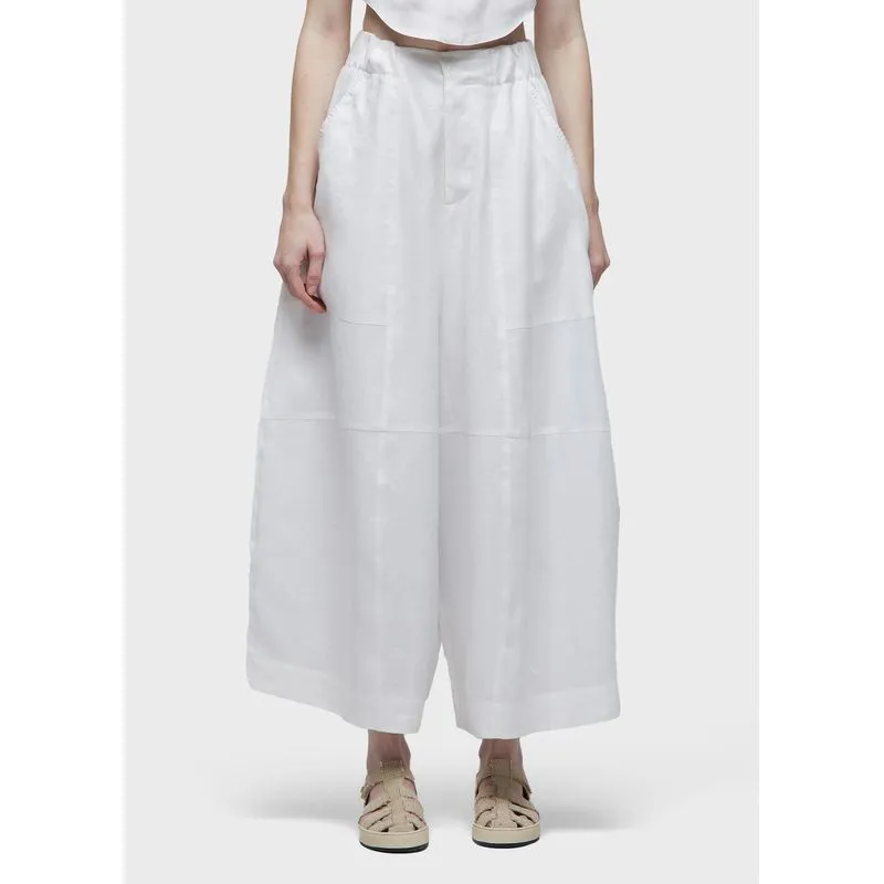 Calça recortes crochê Calca recortes croche - off white - 40