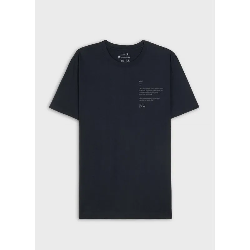 T-shirt vintage kite dictionary mc - azul marinho - M