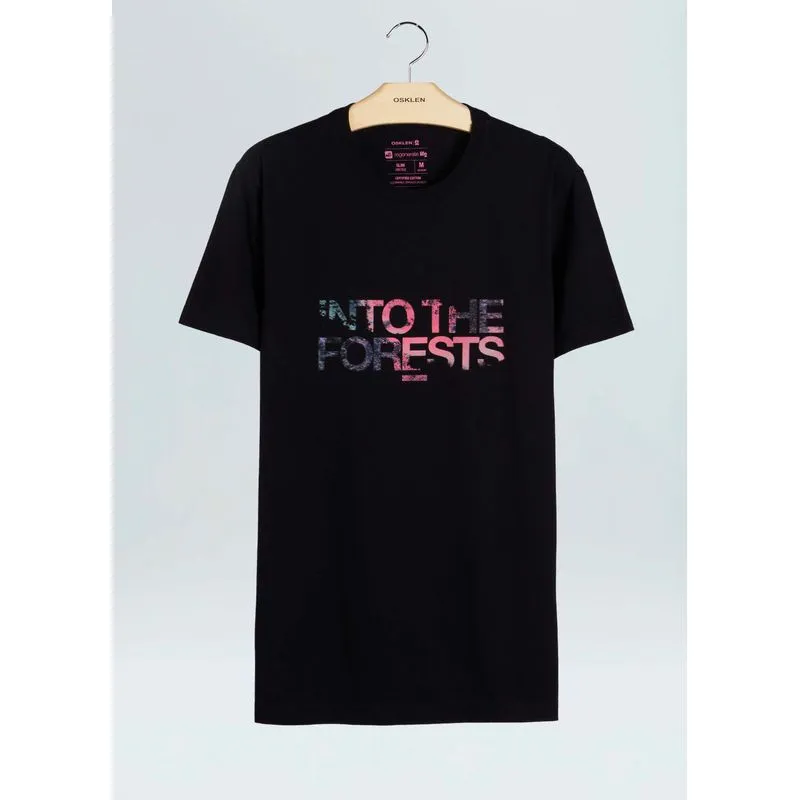 T-shirt vintage itf purple - preto - P