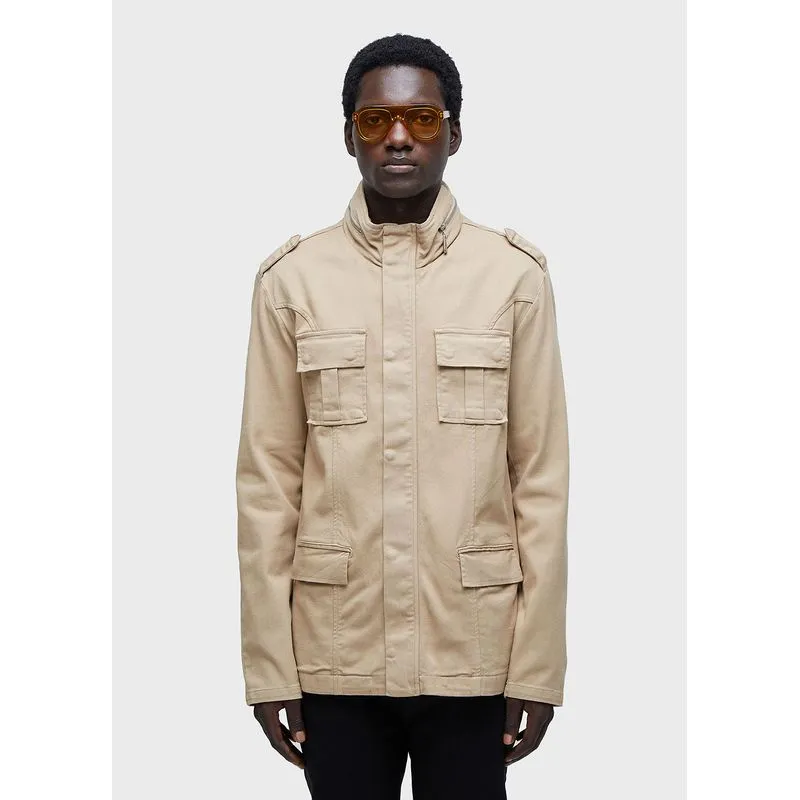 Parka pockets gola alta Parka masc pockets gola alta - areia - M