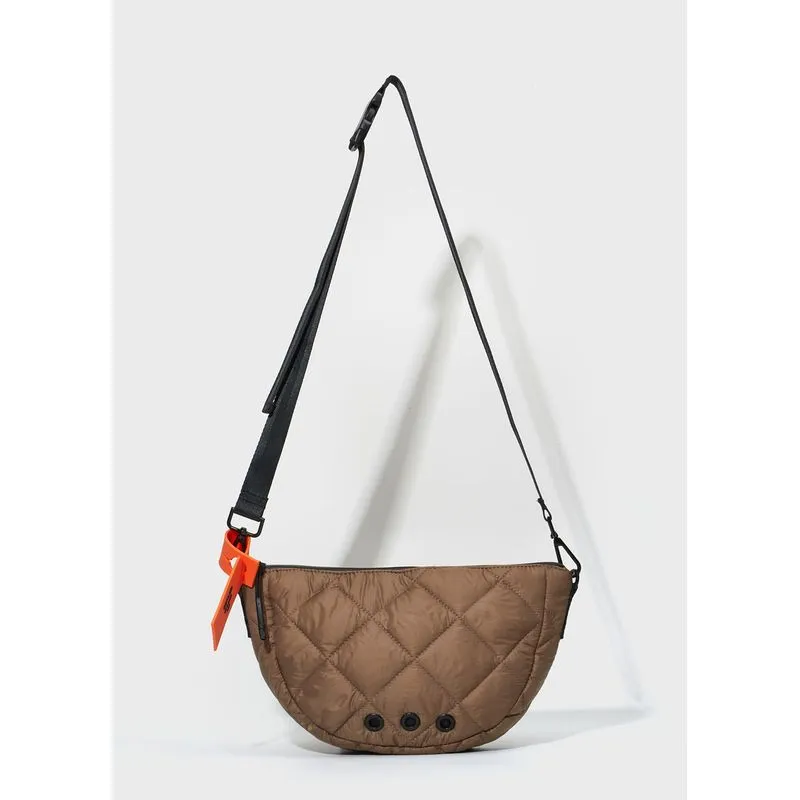 Bolsa mini andiroba nylon matelassê Bolsa mini andiroba nylon matelasse - bege - UN