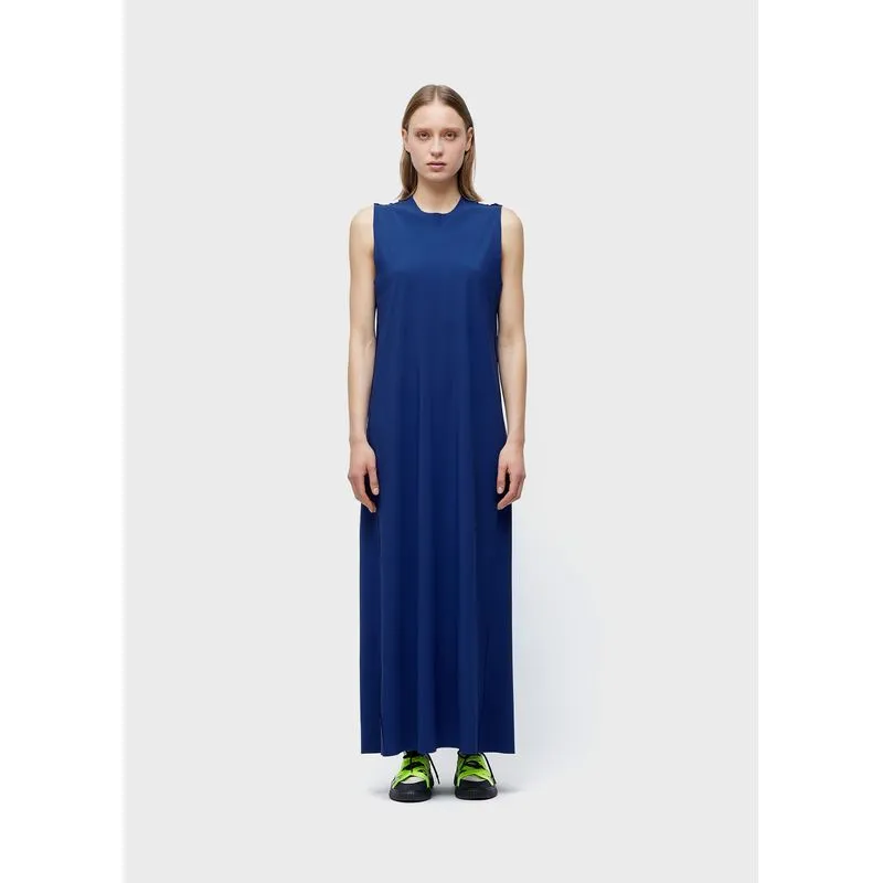 Vestido superlight longo - azul - M