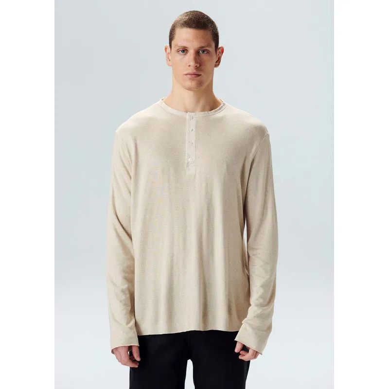 Bata visual linen yoke - off white - GG
