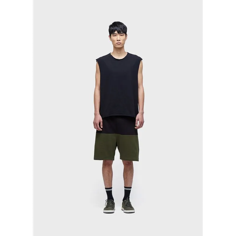 Bermuda casual bicolor new Bermuda casual masc bicolor new - preto - P