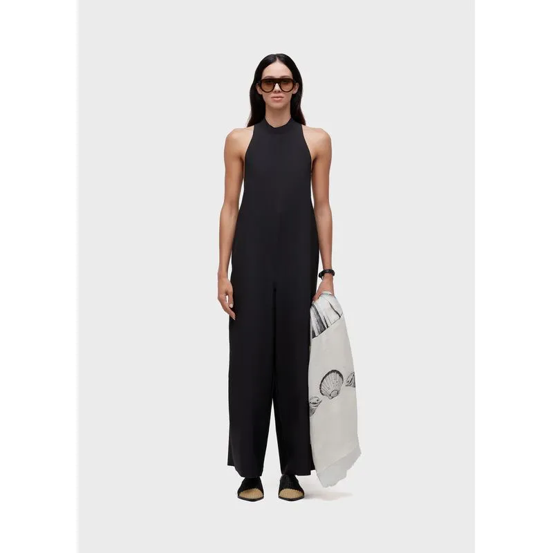 Macacão raglan superlight double face - preto - G