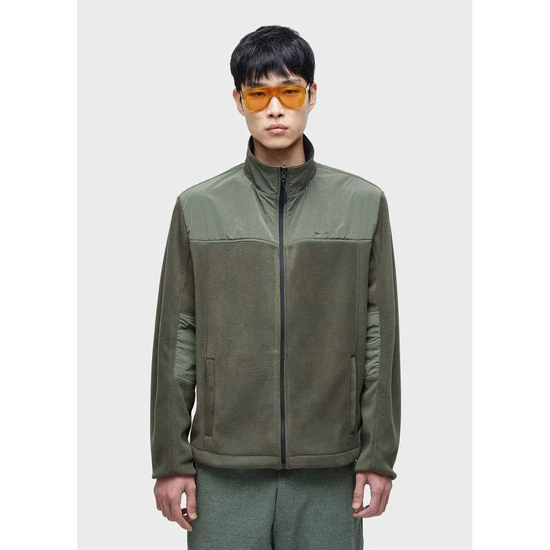 Agasalho double face fleece itm - verde forest - M