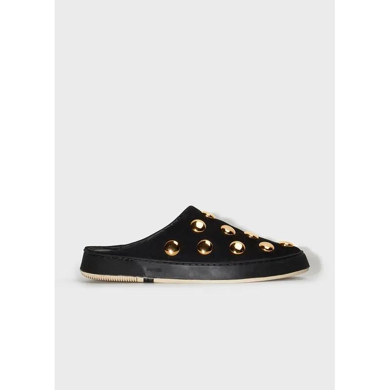 Mule soho studs - preto - 35