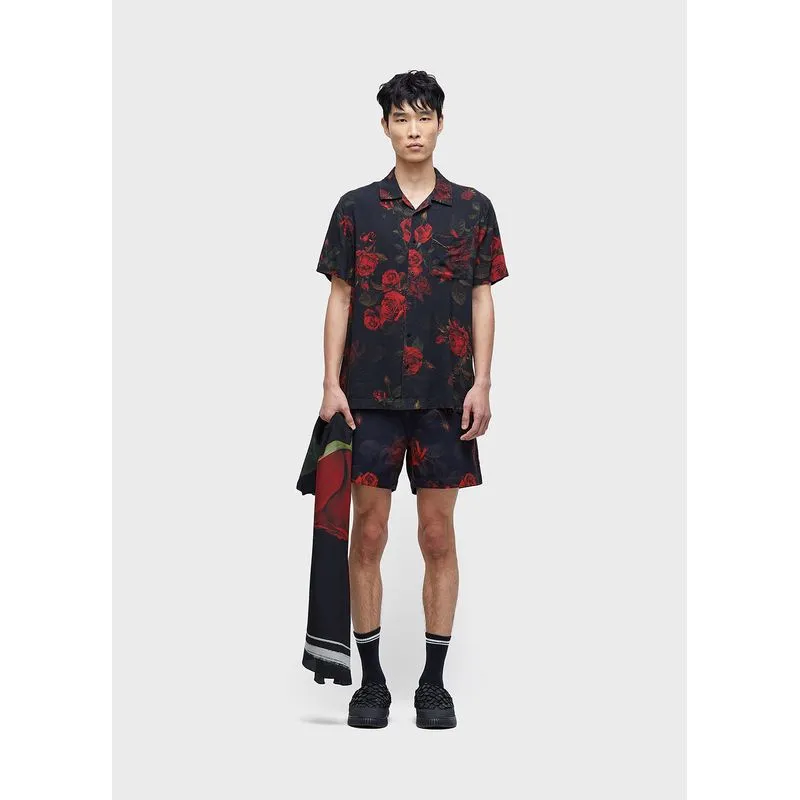 Bermuda flow vintage rose - preto - 42