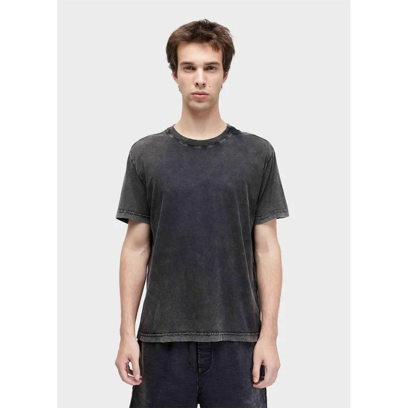 T-shirt regular destroyed mc - preto - M
