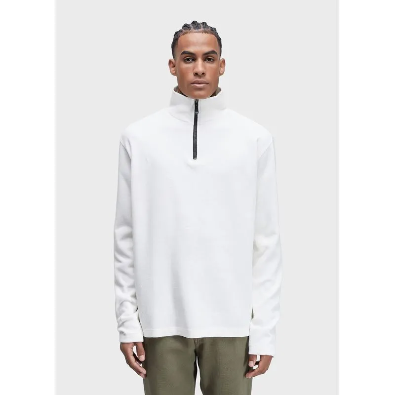 Agasalho gola alta texture ml - off white - G
