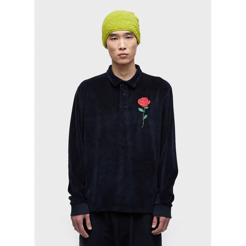 Polo velvet rose ml - preto - P