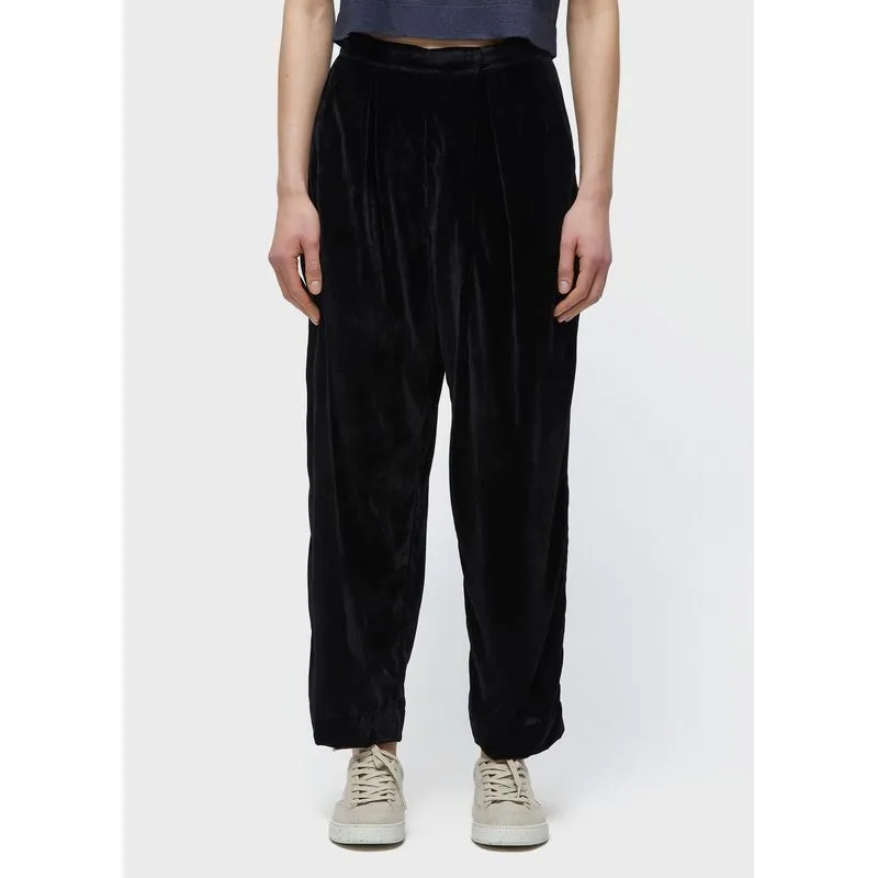 Calça pregas velvet Calca pregas velvet - preto - 42