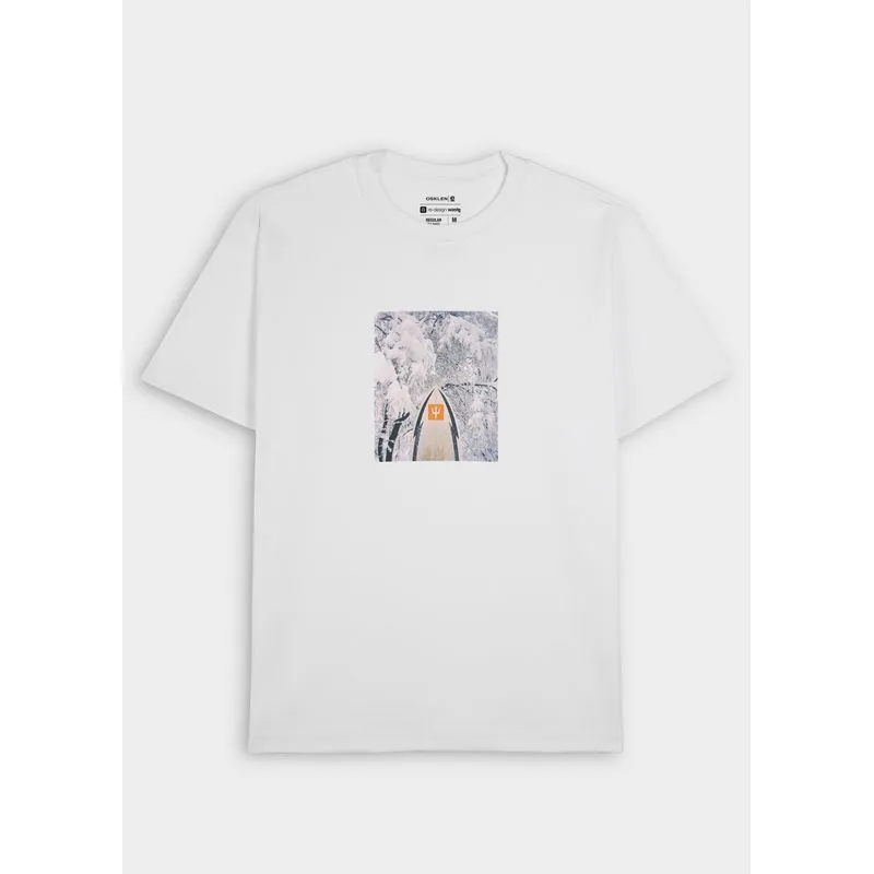Big shirt winter surf snow mc - branco - P