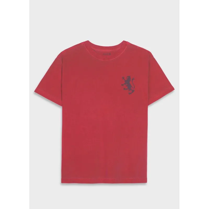T-shirt stone leao mc - vermelho - GG