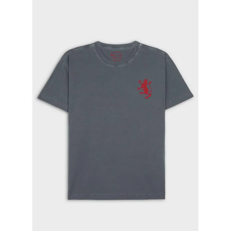 T-shirt stone leao mc - azul marinho - G