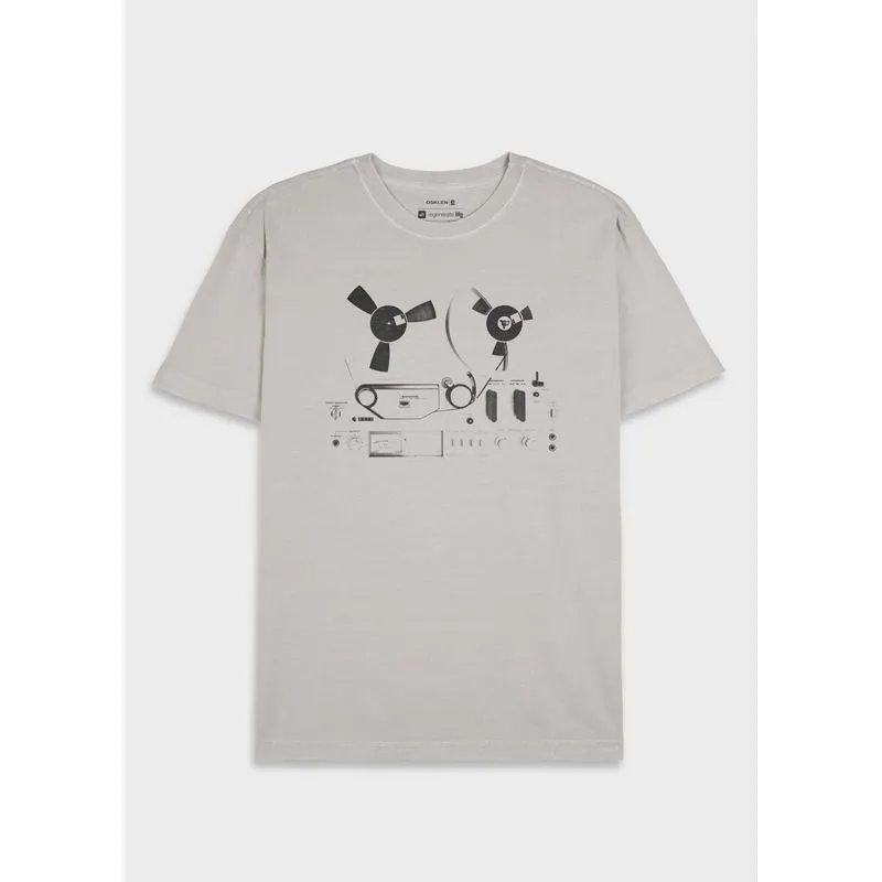 T-shirt stone recorder mc - branco - GG