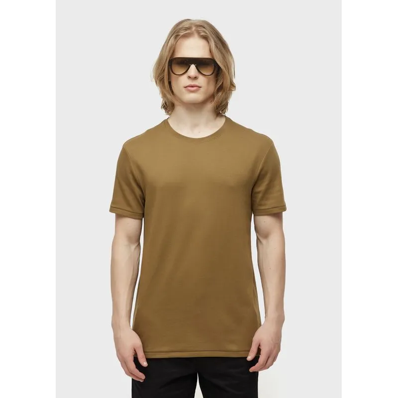 T-shirt supersoft comfort mc - marrom - GG