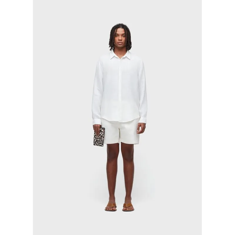 Bermuda alfaiataria new flow basic - off white - 38