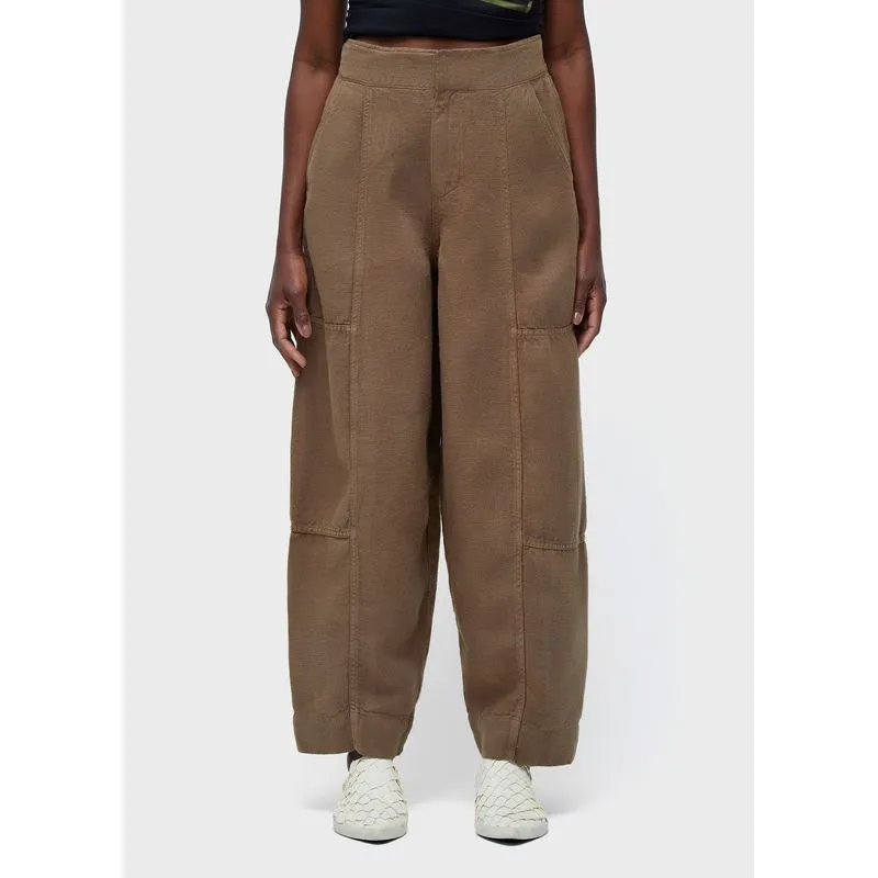 Calça linen recortes Calca linen recortes - reclassificar - M