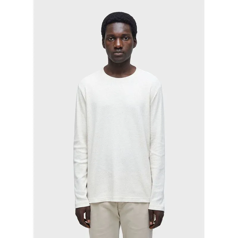 T-shirt ribbed juta ml - natural - G