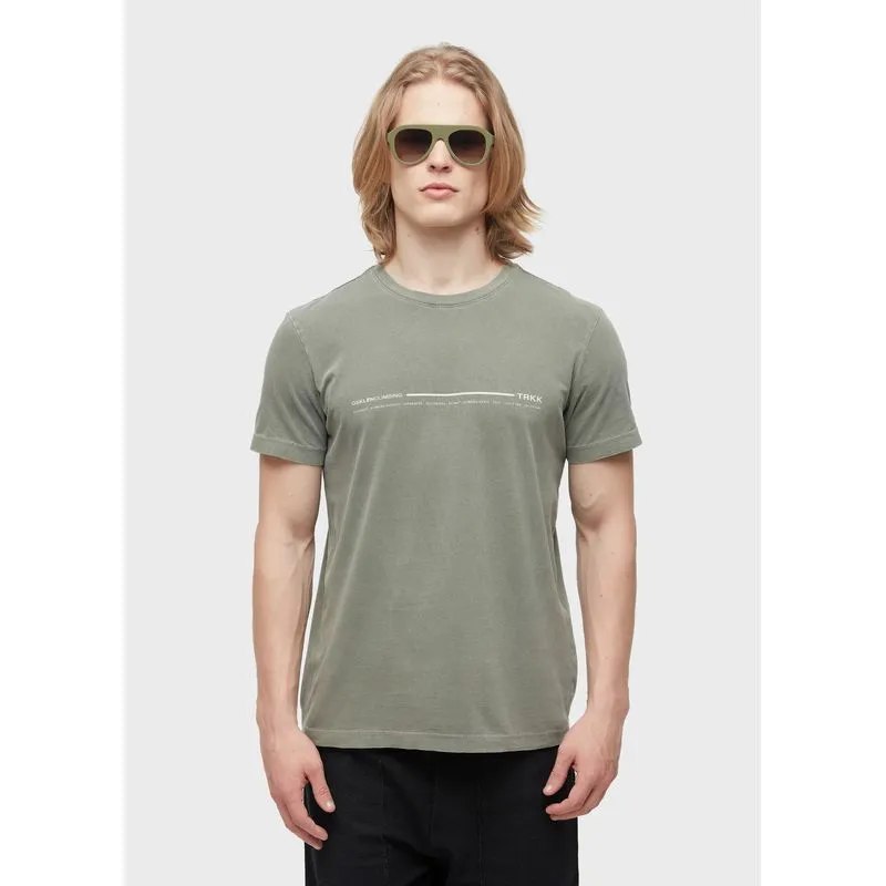 T-shirt stone climbing mc - verde - GG