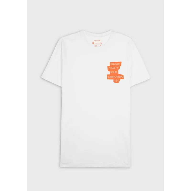 T-shirt stone ride fast mc - branco - M