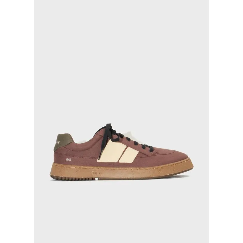 Canvas ag sneaker m - marrom - 44