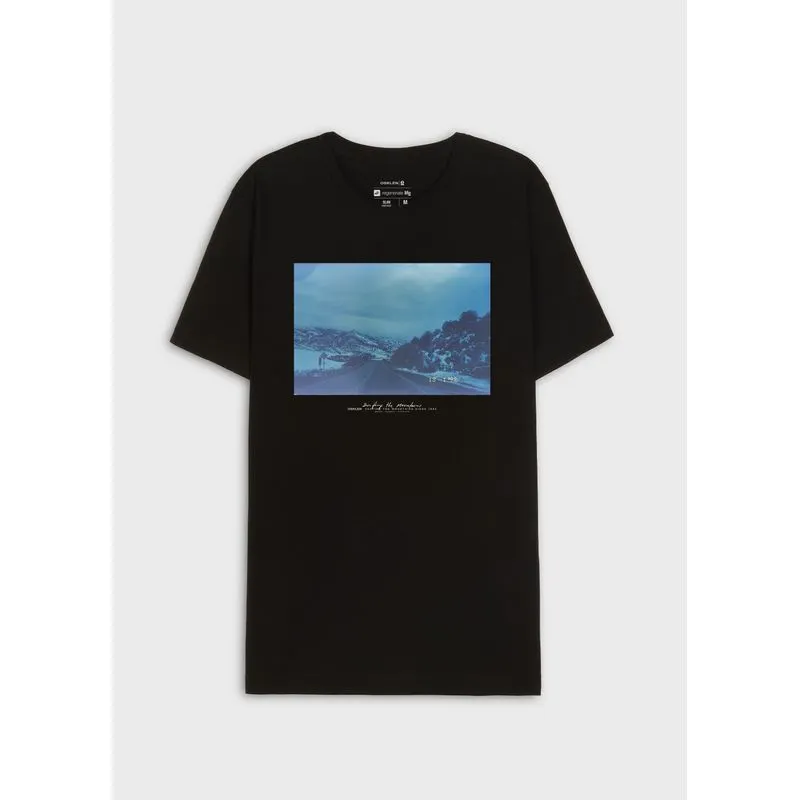 T-shirt vintage end of the road mc - preto - GG