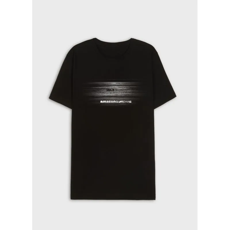 T-shirt vintage the amazon mc - preto - G