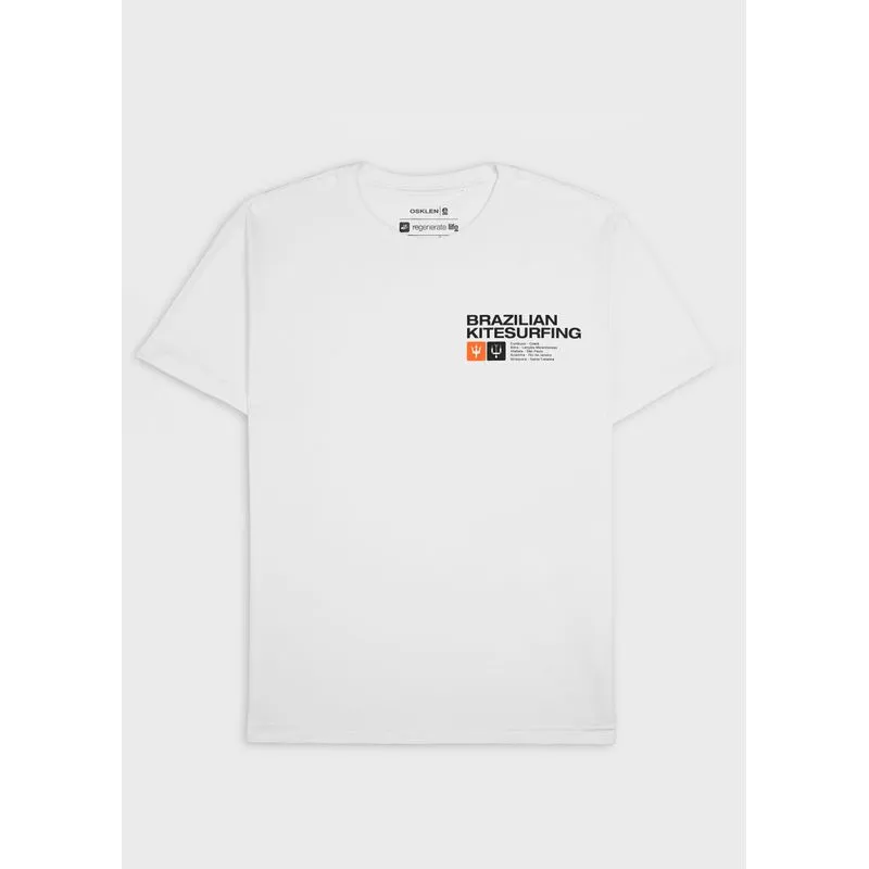 T-shirt vintage brazilian kitesurfing mc - branco - M