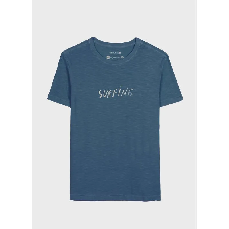 T-shirt rough surfing mc - azul - GG