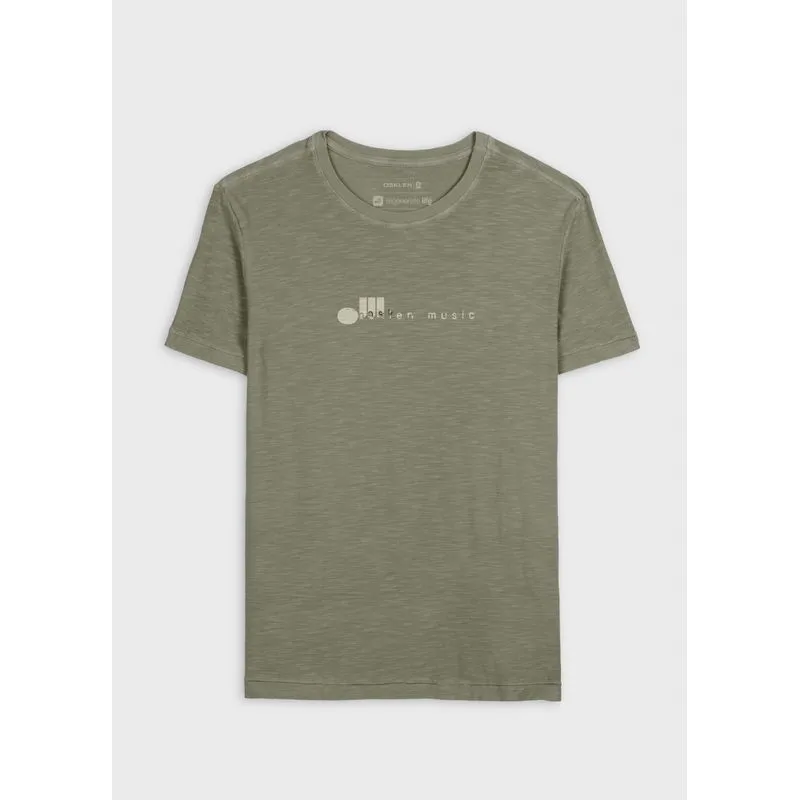 T-shirt rough music T-shirt rough osklen music mc - verde - G