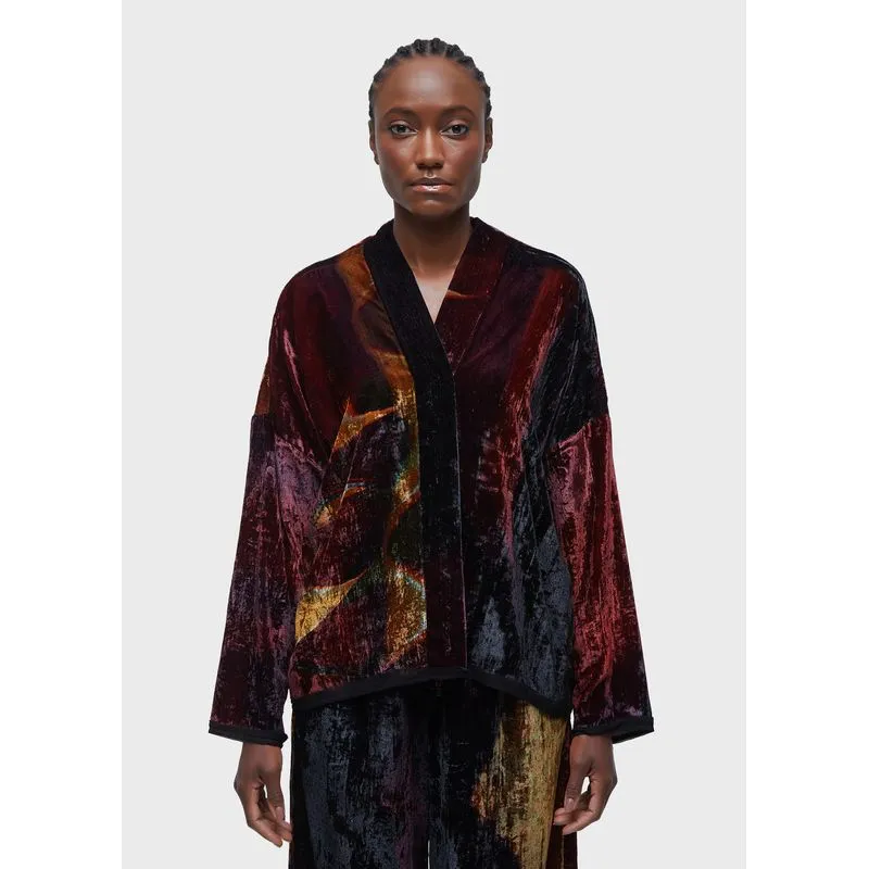 Camisa velvet glitch rose Camisa ml velvet glitch rose - preto - M