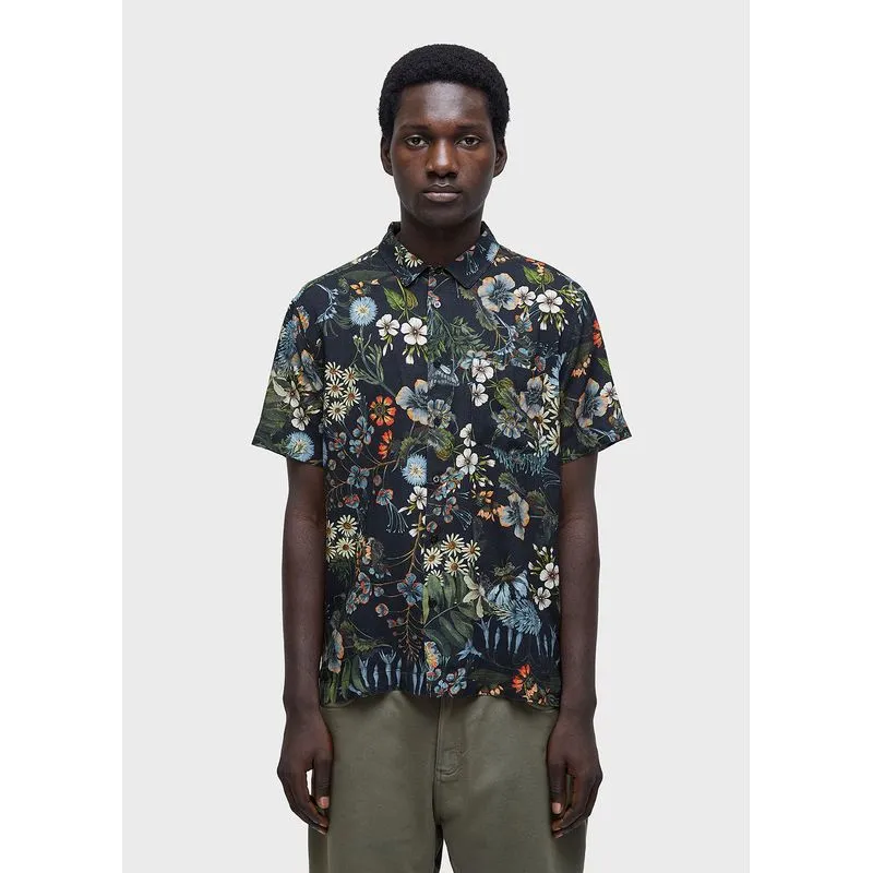 Camisa ciclo blue mc - preto - G